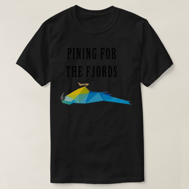 Camiseta Pinar por los fiordos (Diseño del anverso)
