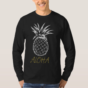 Camiseta Piñas Fruta tropical Aloha Piña Gráfica