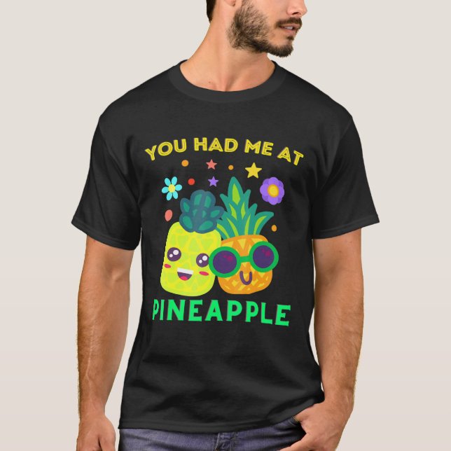 Camiseta Piñas Que Me Llevaste En El Verano De La Piña (Anverso)