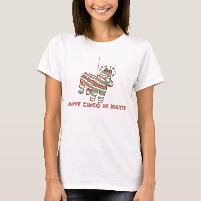 Camiseta Piñata de burro mareado (Anverso)