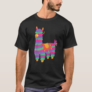 Camiseta Piñata Llama Alpaca Boy Girl Kids  1