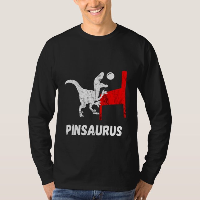 Camiseta Pinball Dinosaurios Arcade Game Machine Dino Flipp (Anverso)
