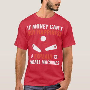 Camiseta Pinball es la felicidad el divertido jugador de Pi