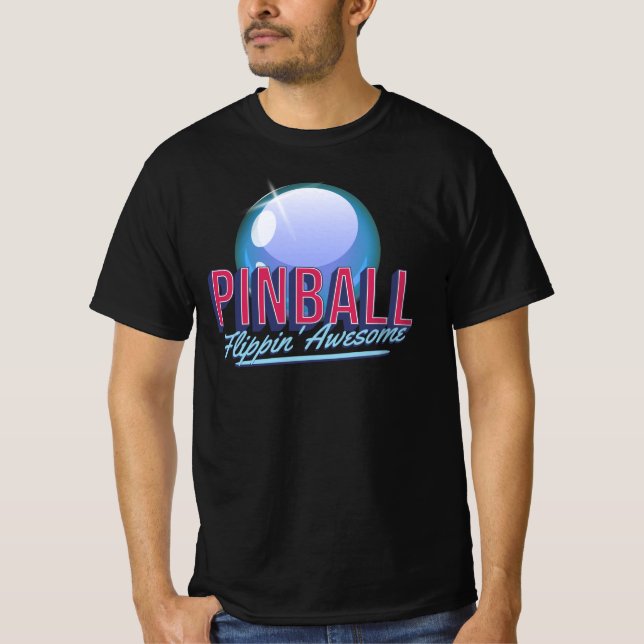 Camiseta Pinball Flippin' Awesome (Anverso)