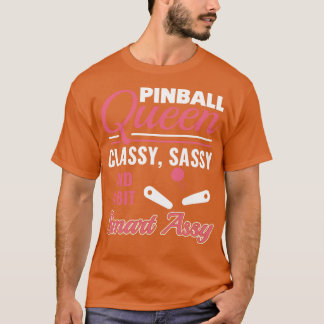 Camiseta Pinball Funny Jugador de Pinball Jugando Juego de 