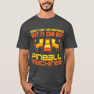 Camiseta Pinball Machines Funny Vintage Arcade Game Lover
