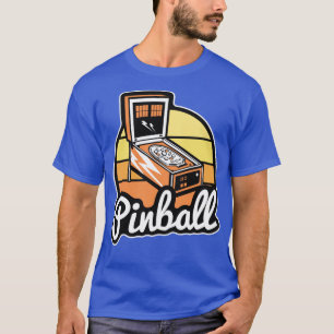 Camiseta Pinball Shirt Retro Clásico Regalos Para Hombres