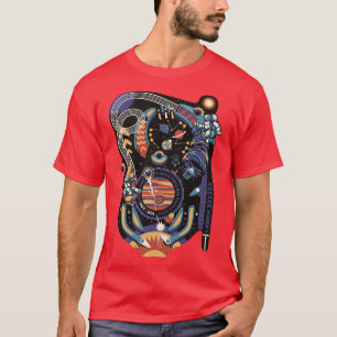 Camiseta Pinball Space Machine Light de Tobe Fonseca