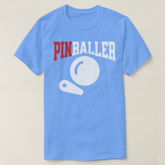 Camiseta Pinballer (Diseño del anverso)