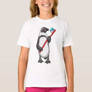 Camiseta Pincel de dientes de pingüino