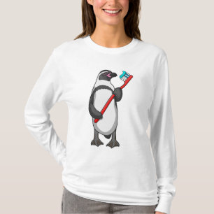 Camiseta Pincel de dientes de pingüino