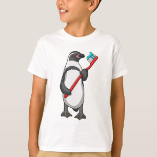 Camiseta Pincel de dientes de pingüino