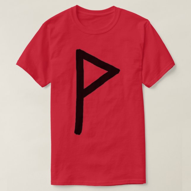Camiseta Pincel de la pista de Wunjo negro (Diseño del anverso)