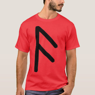 Camiseta Pincel de pista negro de Ansuz