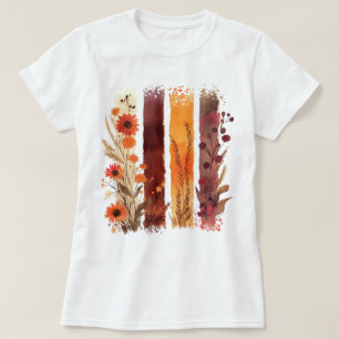 Camiseta Pincel floral de bonito