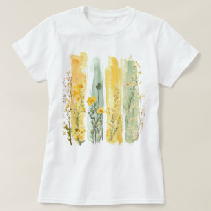 Camiseta Pincel floral de bonito