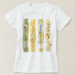 Camiseta Pincel floral de bonito