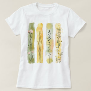 Camiseta Pincel floral de bonito