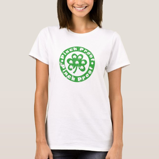 Camiseta Pinch Proof St. Patrick's Day (Anverso)