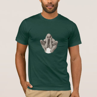 Camiseta pindasana del garbha