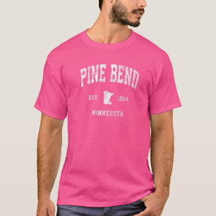 Camiseta Pine Bend Minnesota Mn Deportes Atléticos Vintage