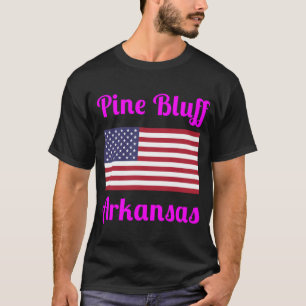 Camiseta Pine Bluff Arkansas Estampados Elegantes