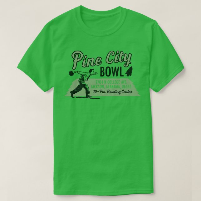 Camiseta Pine City Bowl TShirt (Diseño del anverso)