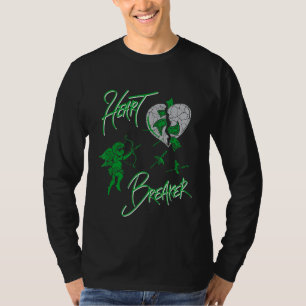 Camiseta Pine Green 3's Tee Hearter Breaker Streetwear 3 Pi