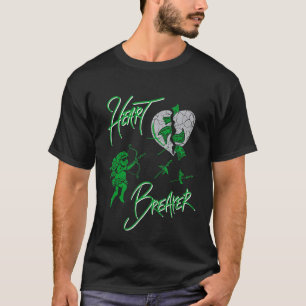 Camiseta Pine Green 3's Tee Hearter Breaker Streetwear 3 Pi