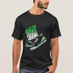 Camiseta Pine Green 3S Tees Para Coincidir Con Sneaker Matc