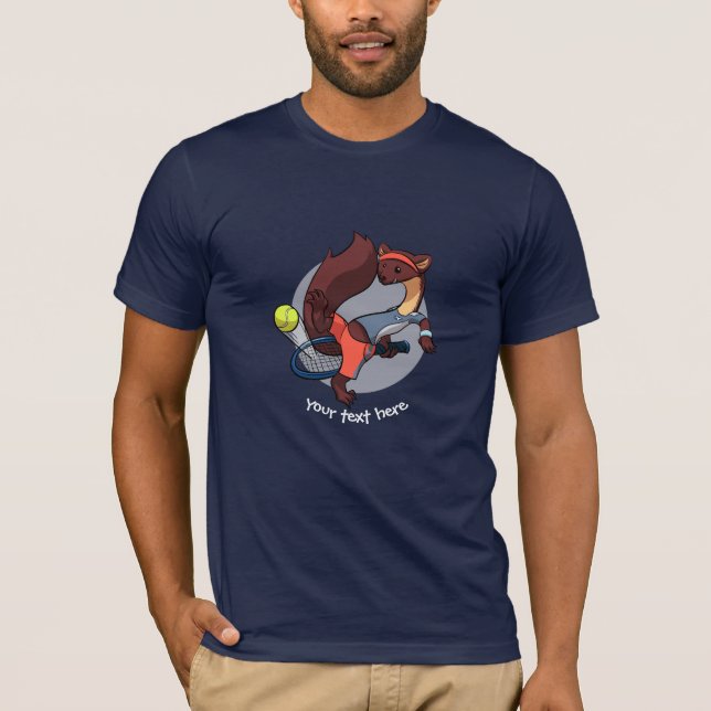 Camiseta Pine Marten: Personalizado de tiro de trick de ten (Anverso)