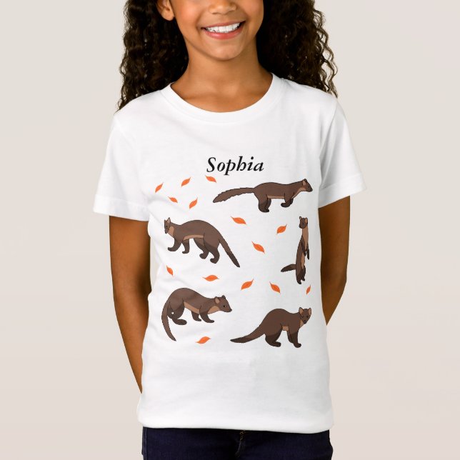 Camiseta Pine Martens (Anverso)