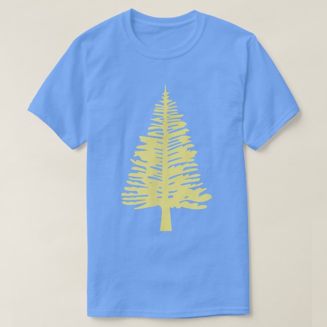 Camiseta Pine    TreeSupport The Pine Tree on Earth Day  (Diseño del anverso)