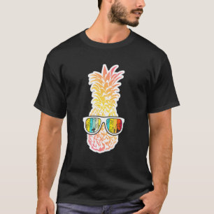 Camiseta Pineapple Ananas Gafas de sol vacaciones de verano
