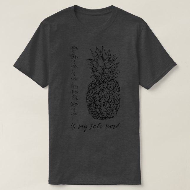 Camiseta Pineapple ASL (Diseño del anverso)