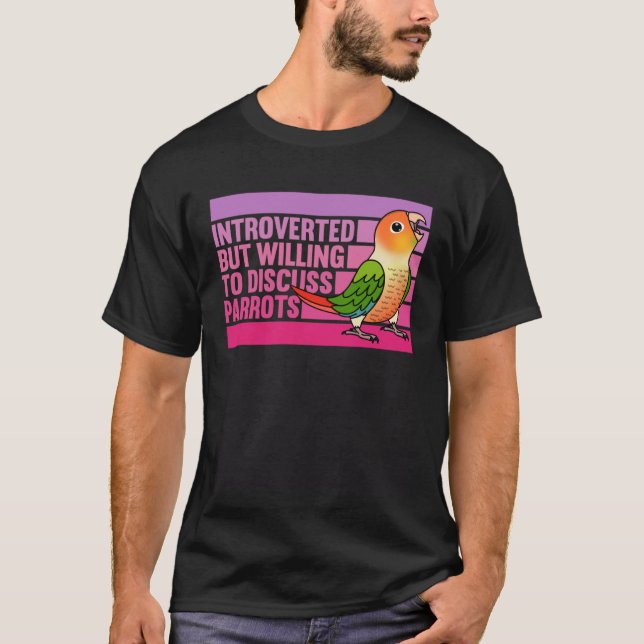 Camiseta Pineapple Conu, Presente Pero Parroteado Verde (Anverso)