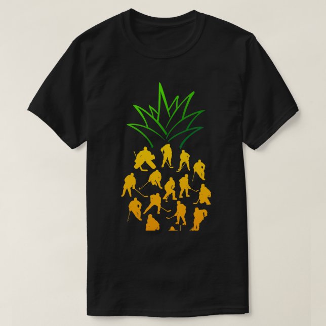 CAMISETA PINEAPPLE DE HOCKEY SOBRE HIELO (Diseño del anverso)