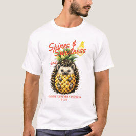 CAMISETA PINEAPPLE DE PIÑÓN DE CABEZA Y SUAVE
