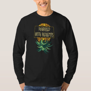 Camiseta Pineapple De Upside Down Casada Con Beneficios Sut