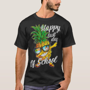 Camiseta Pineapple Feliz El Último Día De La Escuela Estudi