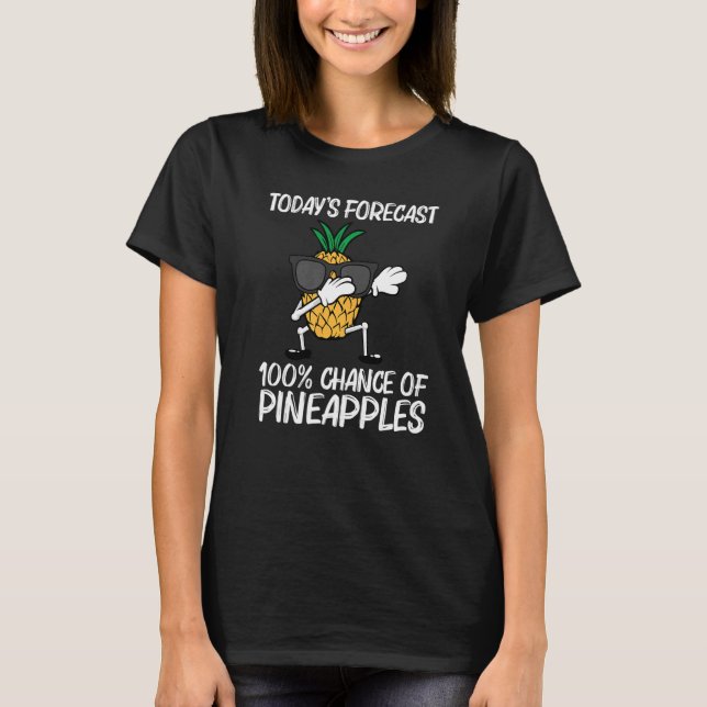 Camiseta Pineapple For Men Women Fruit Summer (Anverso)
