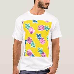 Camiseta Pineapple Frenzy: Personalizado brillante Vintage.