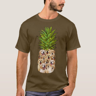 Camiseta Pineapple Golden Retriever
