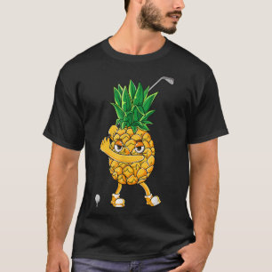 Camiseta Pineapple Golf Golfer vacaciones veraniegas Tropic