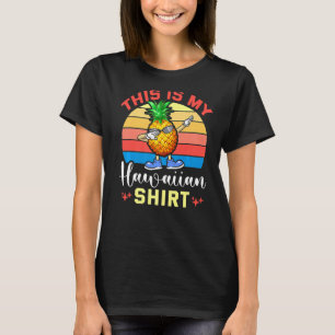 Camiseta Pineapple Hawaiano Tropical