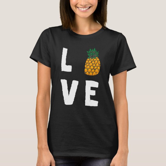 Camiseta Pineapple Honolulu Beach Sweet Hawaii (Anverso)