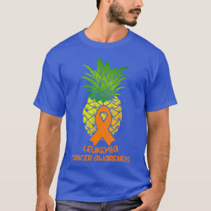 Camiseta Pineapple leukemia Cancer Awareness Gift