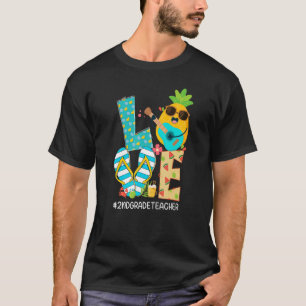 Camiseta Pineapple Love 2º curso Profesor Hello Summer Vibe