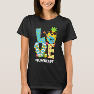 Camiseta Pineapple Love Lunch Lady Hola Vibes de verano