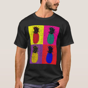 Camiseta Pineapple Lover Fruta Exótica Verano Pop Art Pinea